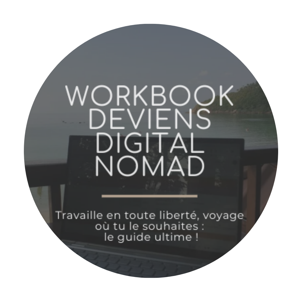 Couverture ebook Deviens digital nomad par Coline Rosier pour TWA