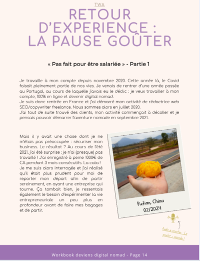 Extrait Workbook Deviens digital Nomad 15