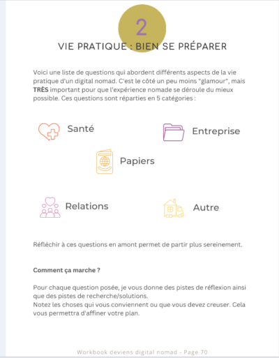Extrait Workbook Deviens digital Nomad 9