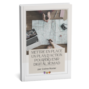 Ce volume 6 est un cahieer d'exercice qui permet de mettre en place un plan d'action pour démarrer sa vie de digital nomad en toute sécurité.