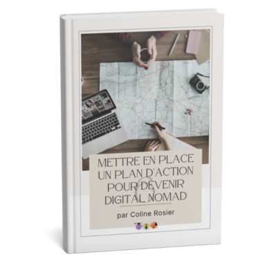 Ce volume 6 est un cahieer d'exercice qui permet de mettre en place un plan d'action pour démarrer sa vie de digital nomad en toute sécurité.